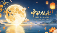 五击网络2026中秋祝福：月圆人圆，生意更圆
